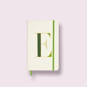 Kate Spade New York Large Leatherette Initial “E”Notebook